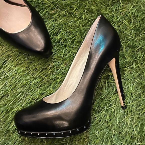 MICHAEL Michael Kors Shoes - MICHAEL Michael Kors Aimee studded black heels - 7.5M